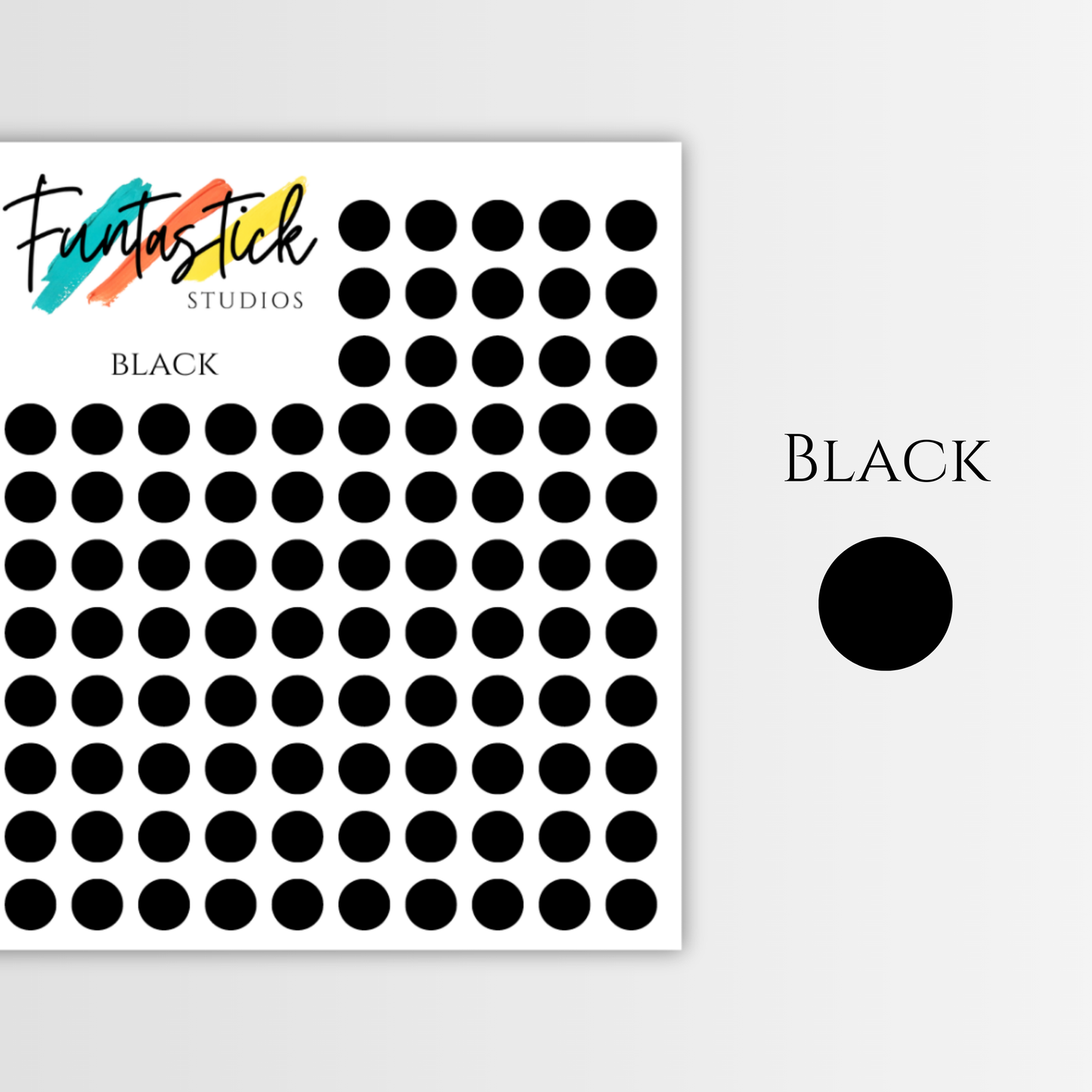 Dot Stickers Planner | Bullet Journal Functional Planning | Transparent, Pastel Bright Colors | A6 Size Small Dot Agenda Journal Stickers