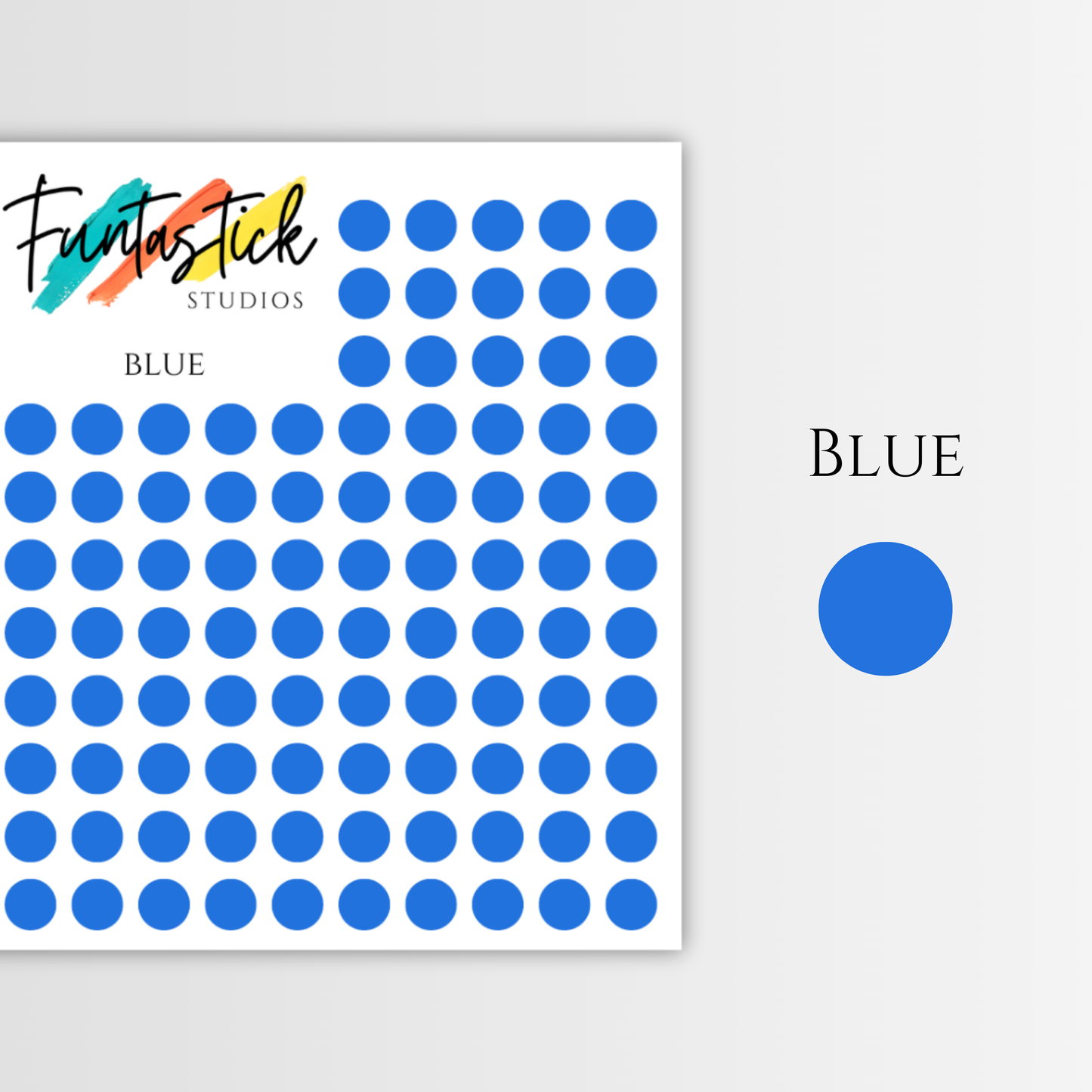 Dot Stickers Planner | Bullet Journal Functional Planning | Transparent, Pastel Bright Colors | A6 Size Small Dot Agenda Journal Stickers