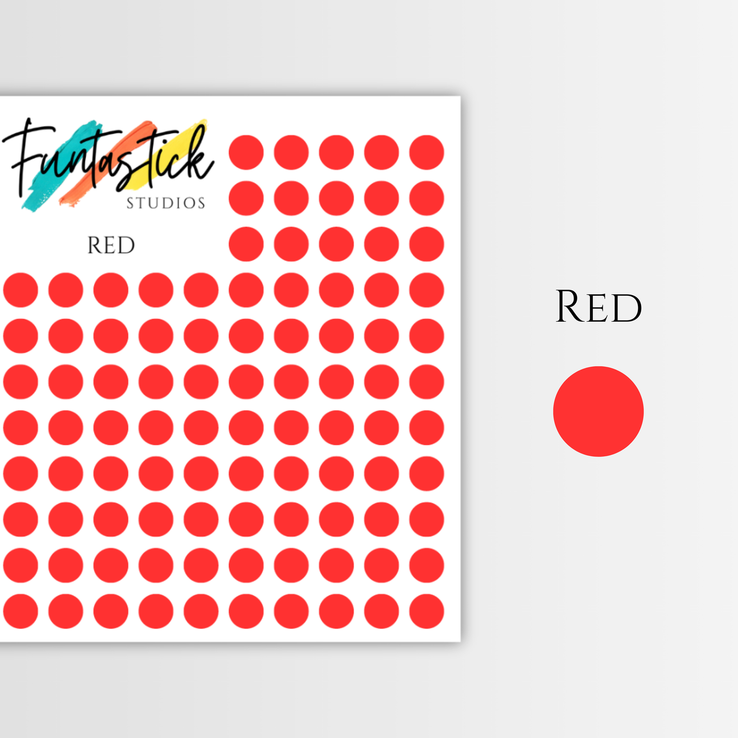 Dot Stickers Planner | Bullet Journal Functional Planning | Transparent, Pastel Bright Colors | A6 Size Small Dot Agenda Journal Stickers